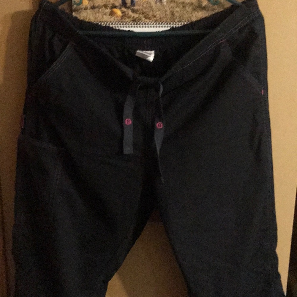 Black Scrub Pants
